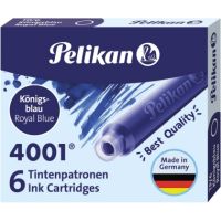 Pelikan Tintenpatrone 4001 TP/6 301176 königsblau 6 Stück