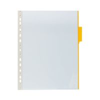 DURABLE Sichttafel FUNCTION panel 560704 A4 gelb 5 Stück