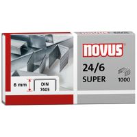 NOVUS Heftklammer 040-0026 24/6 Super verzinkt 1.000 Stück