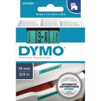 DYMO Schriftbandkassette D1 S0720890 19mmx7m schwarz auf gr