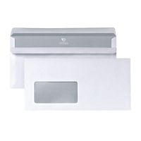POSTHORN Briefumschlag 02220153 DIN lang mit Fenster selbstklebend weiß 1000 Stück
