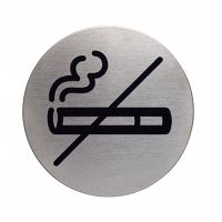 DURABLE Piktogramm PICTO 491123 Nicht Rauchen 83mm Aluminium