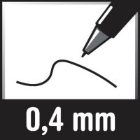 Faber-Castell Kugelschreibermine 148740 M schwarz