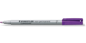 STAEDTLER Folienstift Lumocolor 316-6 non-permanent F fein 0,6mm violett