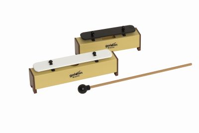 Goldon 10 Klangbausteine 11530 c2 - c3, fis + bb mit Schlägel