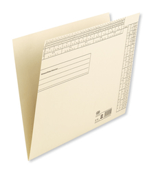 Elba Einstellmappe 80434 mit Organisationsdruck A4 chamois