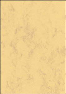sigel Marmor Papier, sandbraun