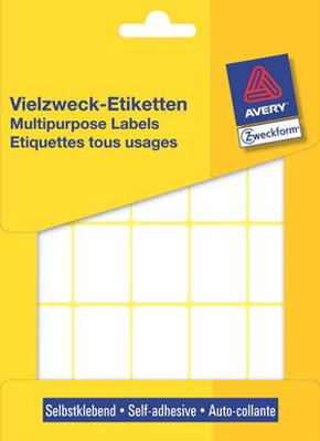 AVERY Zweckform Vielzwecketiketten 32 x 23 mm, 60 Stück