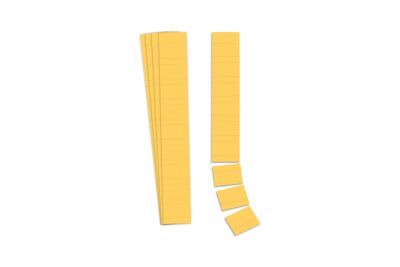 Ultradex Steckkarten für Planrecord 140402 40 mm gelb 90 Stück