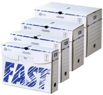 FAST Archiv-Schachtel 250 x 330 mm Rückenbreite: 80 mm