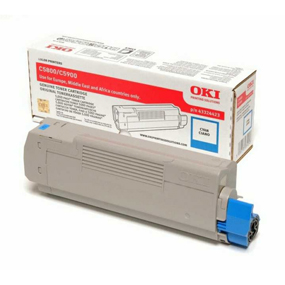 OKI Lasertoner für C5800, C5900, cyan