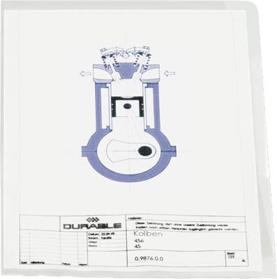 Durable Sichthülle 2337-19 farbl VE100