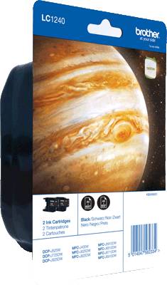 Brother LC-1240BKBP2DR Tintenpatrone schwarz