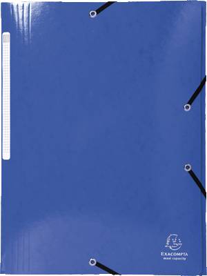 Exacompta Eckspannmappe 55832E blau