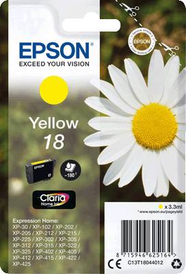 EPSON Tintenpatrone C13T18044022 gb