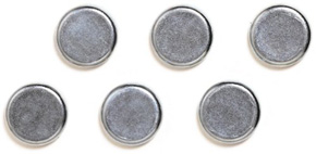 FRANKEN Chrom-Haftmagnet Haftkraft: 2.000 g Durchmesser 10 mm 6 Stück