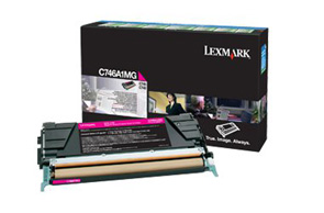 Lexmark Toner C746A1MG 7.000Seiten magenta