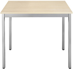 SODEMATUB Universaltisch 126RGA, 1.200 x 600, lichtgrau/alu