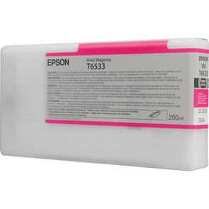 Epson C13T653300 Tintenpatrone 200 ml vivid-magenta