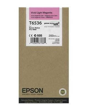 Epson C13T653600 Tintenpatrone 200 ml vivid-light-magenta