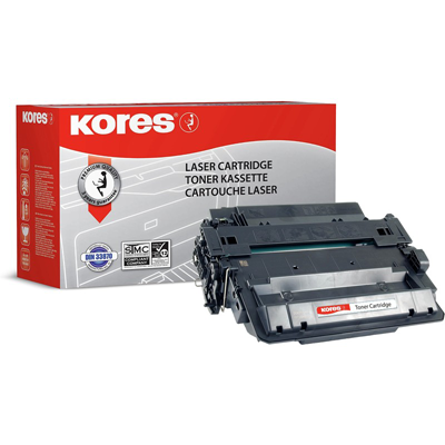 Kores Toner kompatibel für HP CE255X schwarz Doppelpack 2x 12.500 Seiten