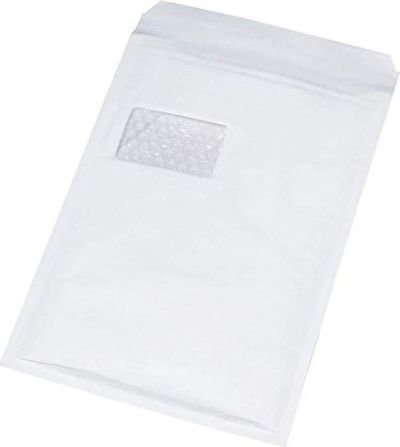 Arofol Luftpolstertaschen mit Fenster 250 x 350 mm weiß 100 Stück