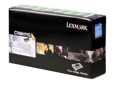Lexmark Toner C748H1YG 10.000Seiten gelb
