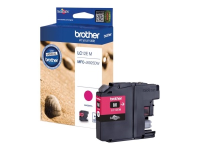 Brother Tintenpatrone LC12EM 1.200Seiten magenta