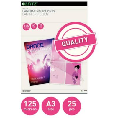 Leitz Folientasche A3 125mic 25St