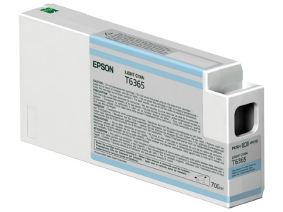 Epson Tintenpatrone C13T636500 T6365 700ml hellcyan