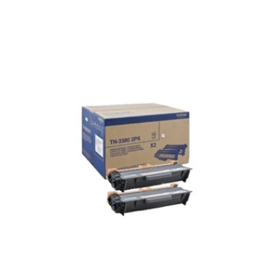 Brother Toner TN3380 8.000Seiten schwarz 2 Stück
