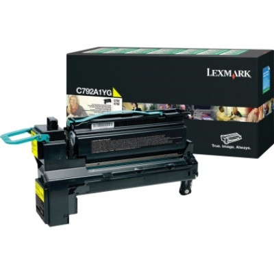 Lexmark Toner C792A1YG 6.000Seiten gelb