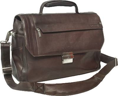 Pierre Urban Line Komfort-Notebook-Tasche Leder/619003 braun 2,0kg