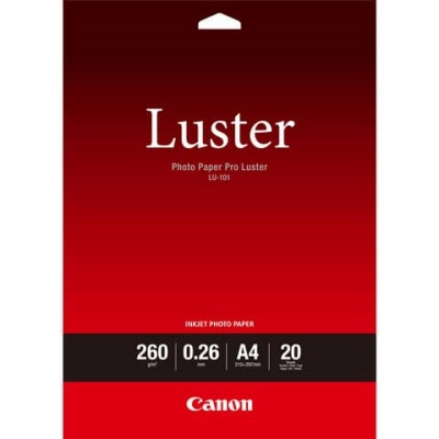 Canon Fotopapier Luster LU101 6211B006 DIN A4 20 Blatt