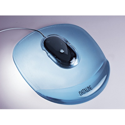 Esselte Mauspad Gel-Rest Crystal 67046 blau