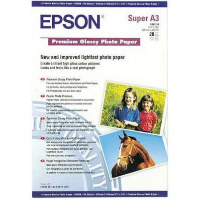 Epson Fotopapier Premium C13S041316 DIN A3+ 250g glossy 20 Blatt