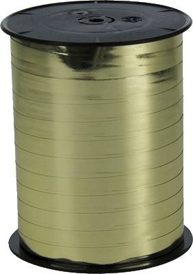 Clairefontaine Geschenkband 602075C 7 mm 250 m auf Großspule gold