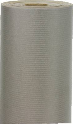 Clairefontaine Geschenkpapier 507576C Kraftpapier70cm x 50m silber