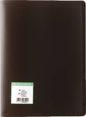 Brause Sichtbuch 8542E 40Hüllen blau