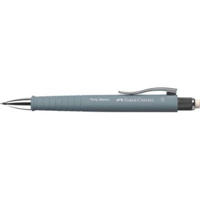 Faber-Castell Druckbleistift POLY MATIC 133388 0,7mm HB grau