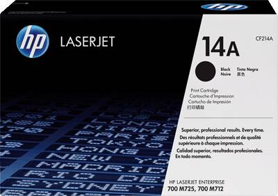 hp Lasertoner CF214A Nr. 14A schwarz 10.000 Seiten