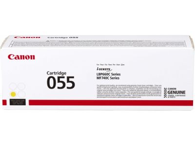 Canon Toner 055Y Gelb 2.100 Seiten