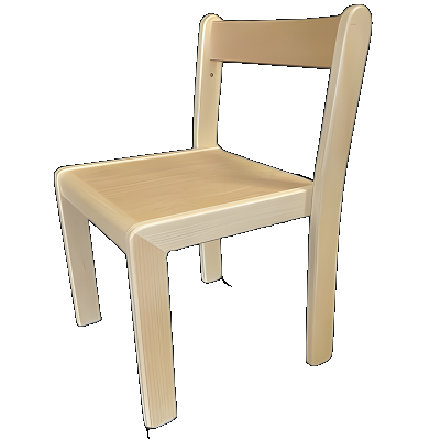 Kinderstuhl TINA Kindergartenstuhl Holz 35 cm Sitzhöhe buche