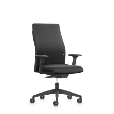 Interstuhl Bürostuhl 139RS, schwarz, belastbar bis 120 kg