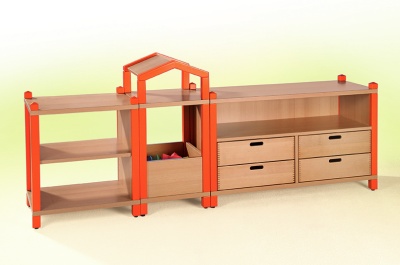 Kindergartenregalsystem Alex