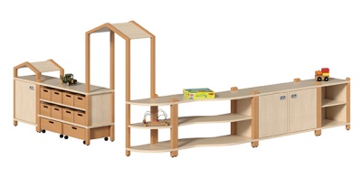 Kindergartenregalsystem Jannis