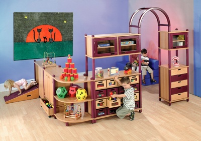 Kindergartenregalsystem Tobias