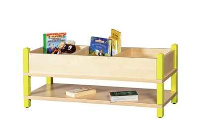 Kindergarten Bücher- & Spielregal klein