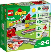 LEGO DUPLO Eisenbahn Schienen 10882
