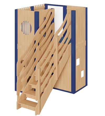 Große Spielburg SBG2101 mit Treppe